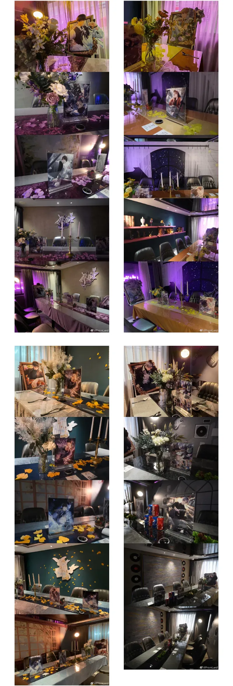 コラボカフェ 恋与制作人 イメージ資料