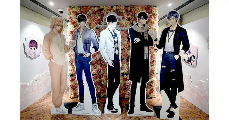 コラボカフェ 恋与制作人 イメージ資料