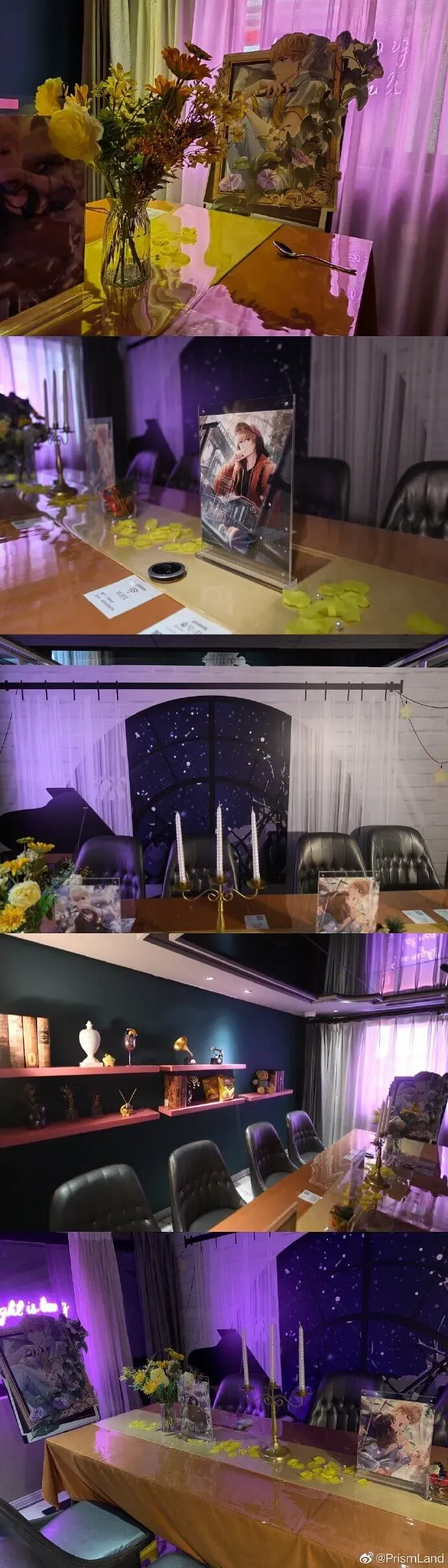 コラボカフェ 恋与制作人 イメージ資料