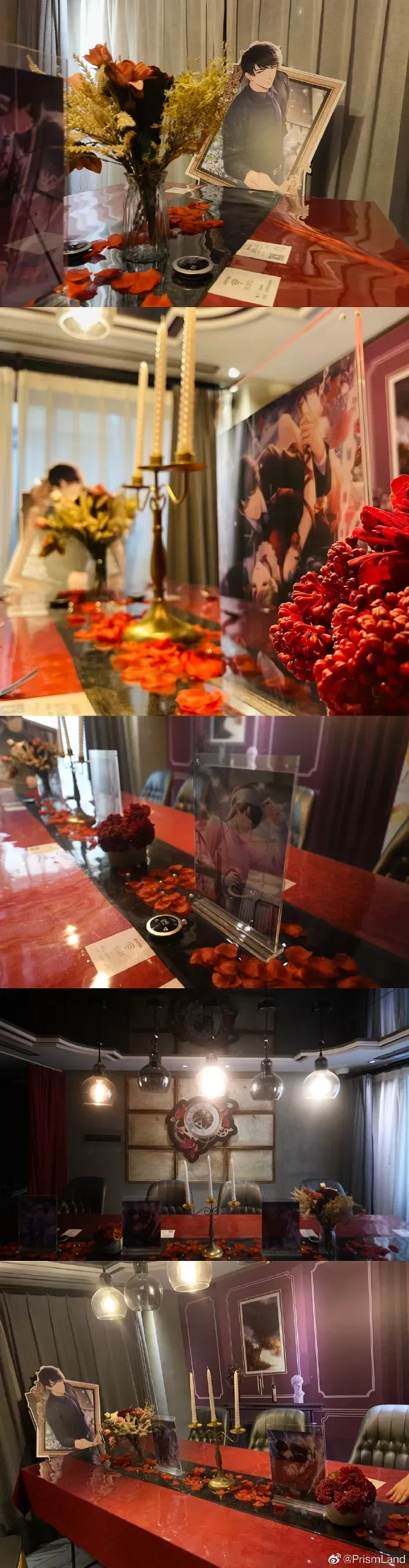 コラボカフェ 恋与制作人 イメージ資料