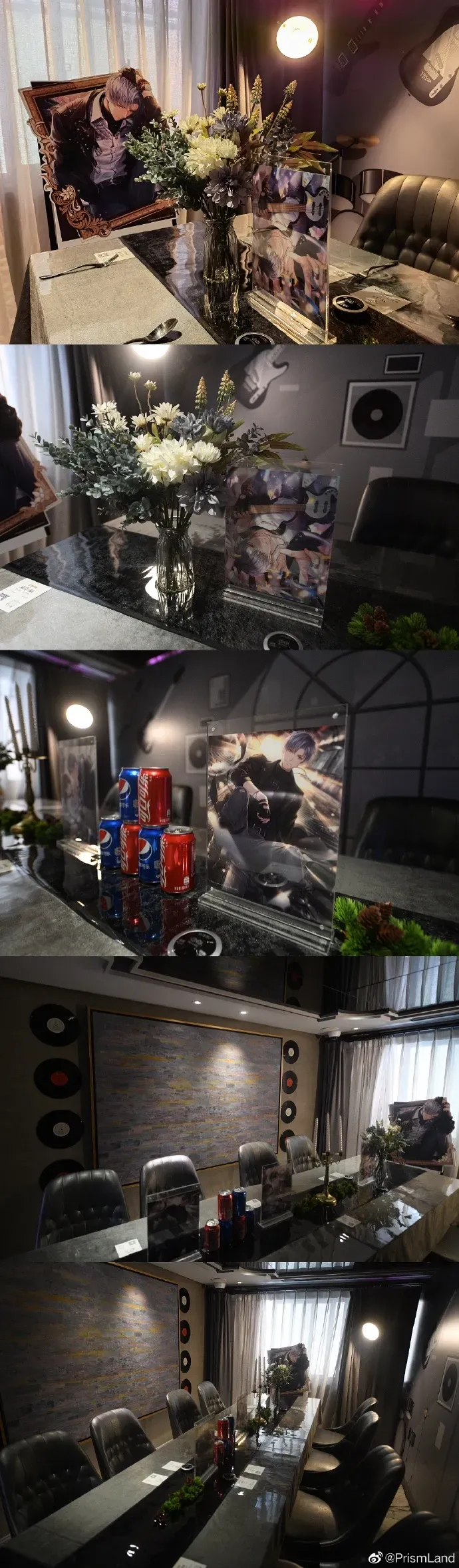 コラボカフェ 恋与制作人 イメージ資料