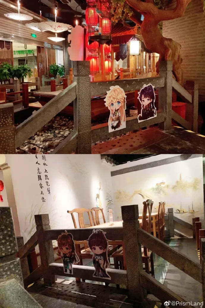 コラボカフェ 恋与制作人 イメージ資料