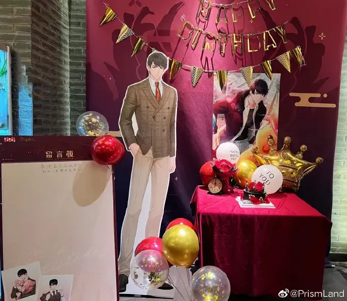 コラボカフェ 恋与制作人 イメージ資料