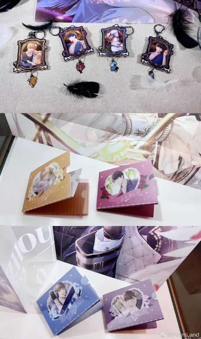 コラボカフェ 恋与制作人 イメージ資料