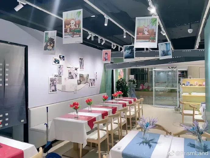 コラボカフェ 时光代理人 イメージ資料