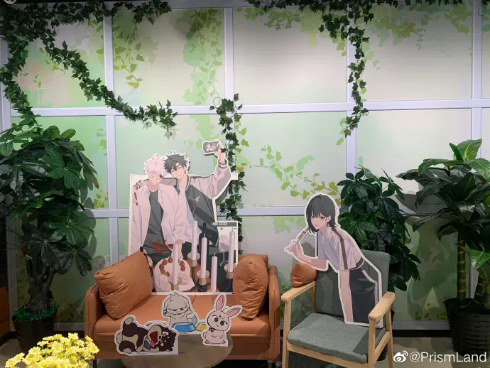 コラボカフェ 时光代理人 イメージ資料