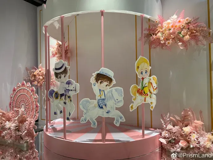 コラボカフェ 恋与制作人 イメージ資料