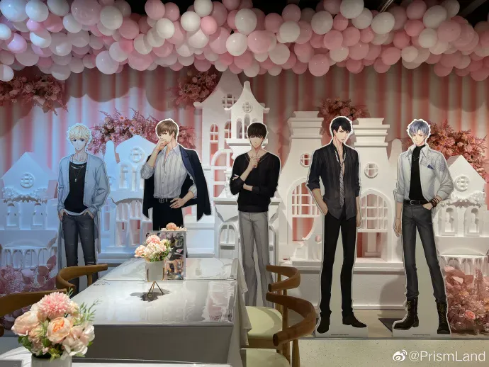 コラボカフェ 恋与制作人 イメージ資料