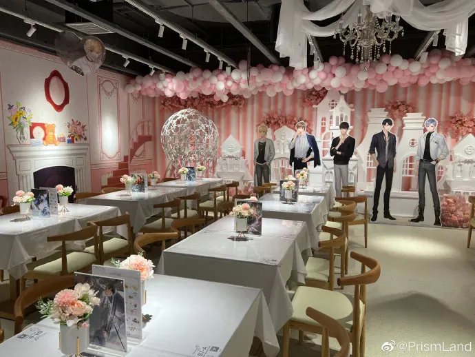 コラボカフェ 恋与制作人 イメージ資料