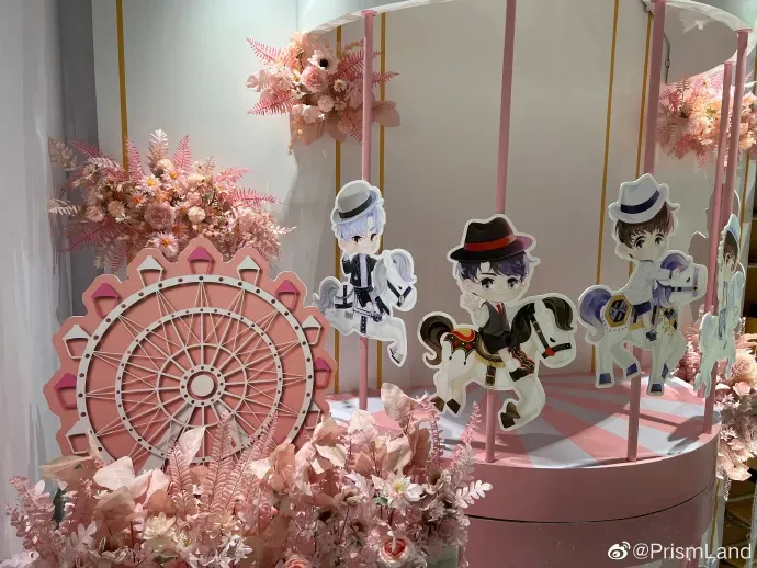 コラボカフェ 恋与制作人 イメージ資料