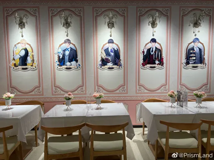 コラボカフェ 恋与制作人 イメージ資料