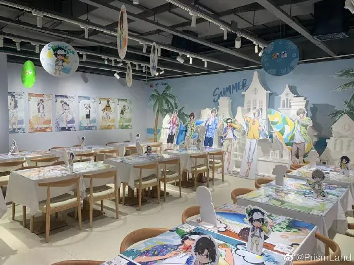 コラボカフェ 网球王子 イメージ資料