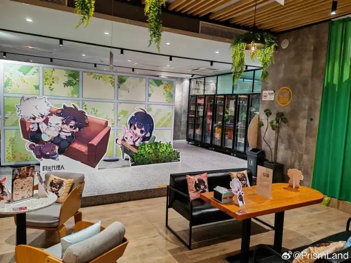 コラボカフェ 时光代理人 イメージ資料