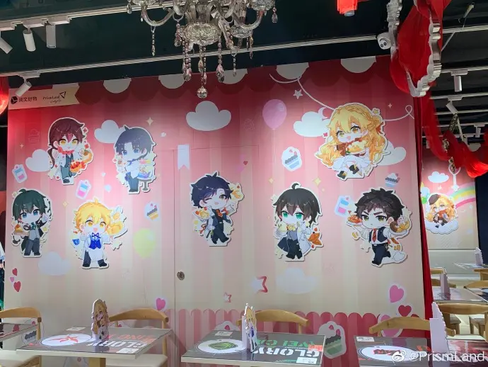 コラボカフェ 全职高手 イメージ資料