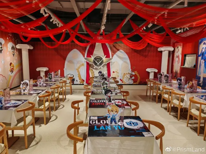 コラボカフェ 全职高手 イメージ資料