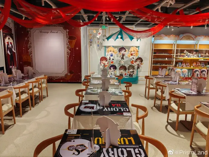 コラボカフェ 全职高手 イメージ資料