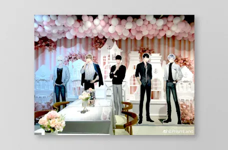 コラボカフェ 恋与制作人 イメージ