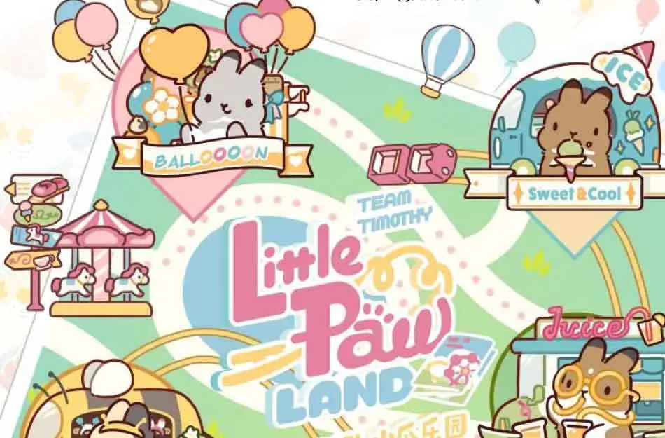 コラボカフェ 提摩西小队小爪乐园 イメージ